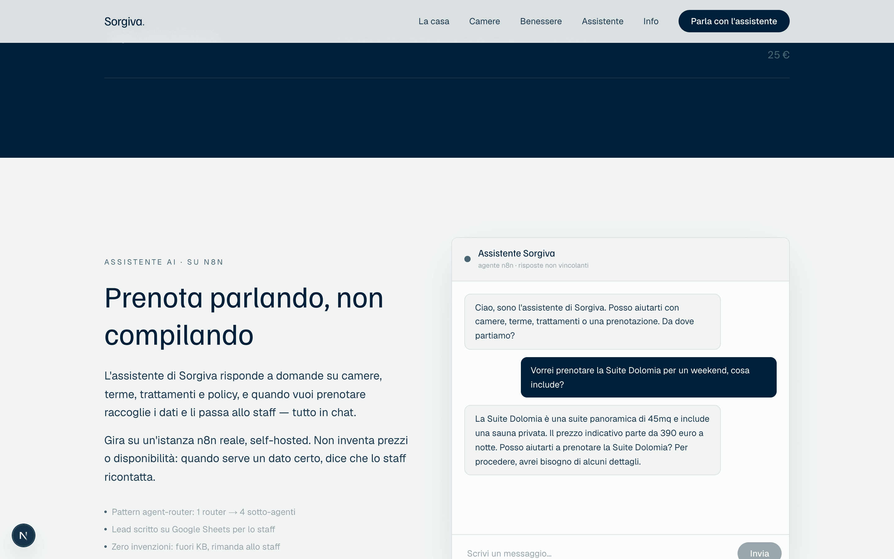 Anteprima del sito Sorgiva — Val di Sole · Trentino